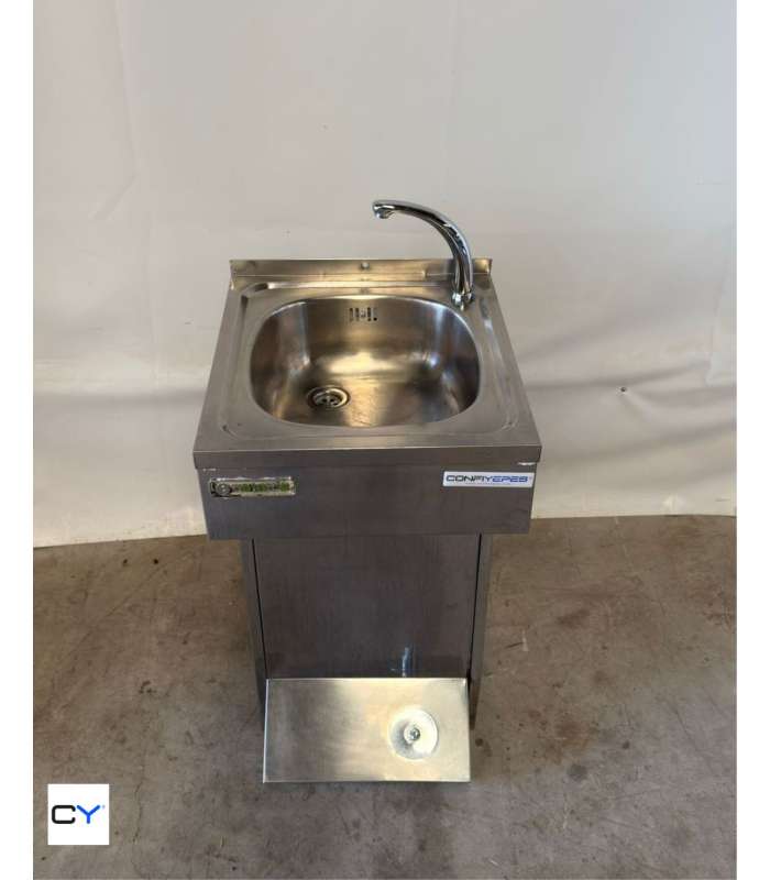 LAVAMANOS CON PULSADOR DE PEDAL