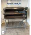 HORNO ELÉCTRICO PIZZA 6+6 HOSTEK + SOPORTE
