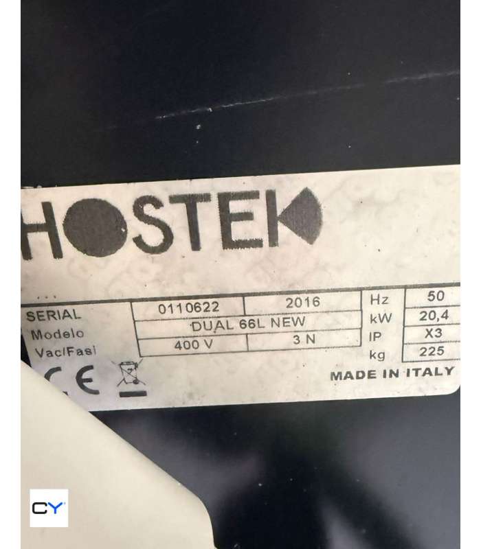 HORNO ELÉCTRICO PIZZA 6+6 HOSTEK + SOPORTE