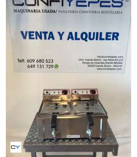 FREIDORA ELÉCTRICA 9+9L BECKERS