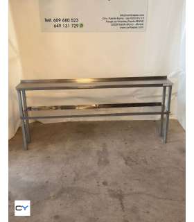 LEJA DOBLE ACERO INOX 1890X240MM