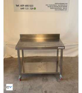 MESA MURAL 1000X600MM CON RUEDAS