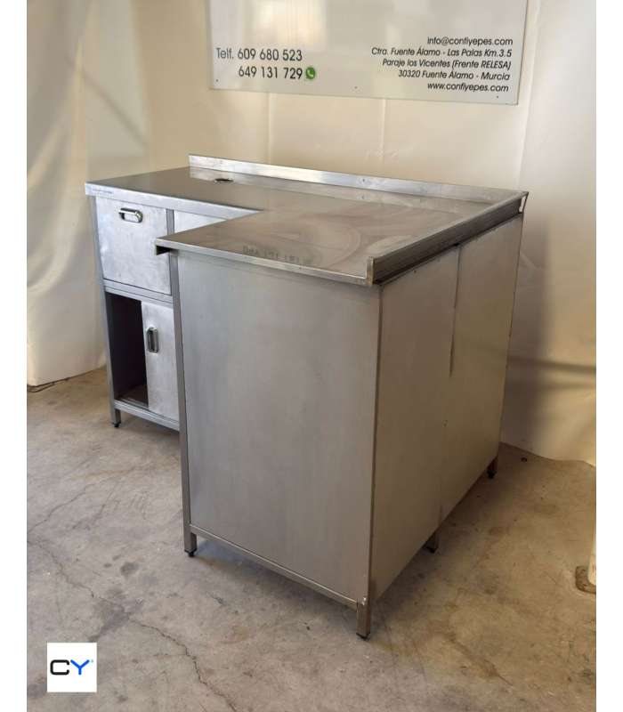 MUEBLE CAFETERO CON ESQUINA