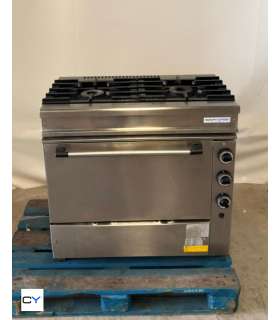 COCINA DOS FUEGOS + HORNO GAS NATURAL