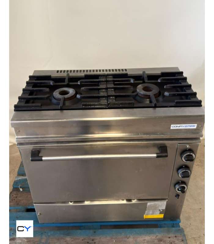 COCINA DOS FUEGOS + HORNO GAS NATURAL