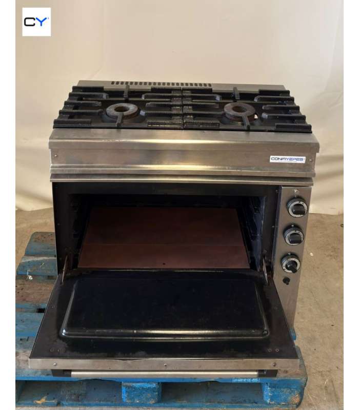 COCINA DOS FUEGOS + HORNO GAS NATURAL