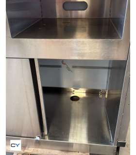 MESA MURAL CON ARMARIO Y CAJÓN