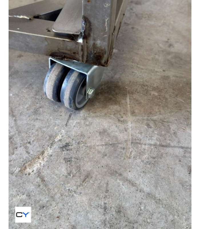 CARRO LLANDERO ACERO INOX BOCA 60