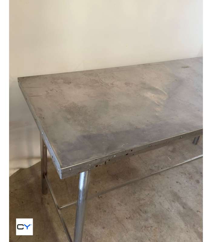 MESA CENTRAL 1860X700X980MM ACERO INOX