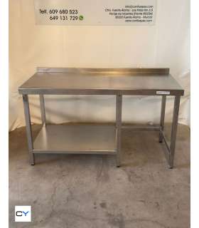 MESA MURAL CON HUECO 1570X600MM