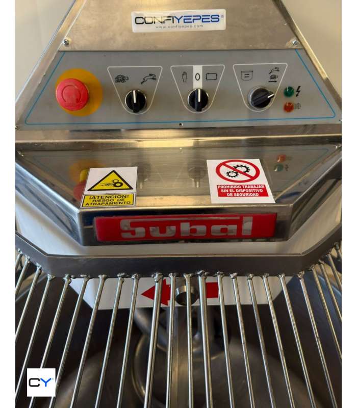 AMASADORA DE ESPIRAL 2 VELOCIDADES AEVD80 SUBAL