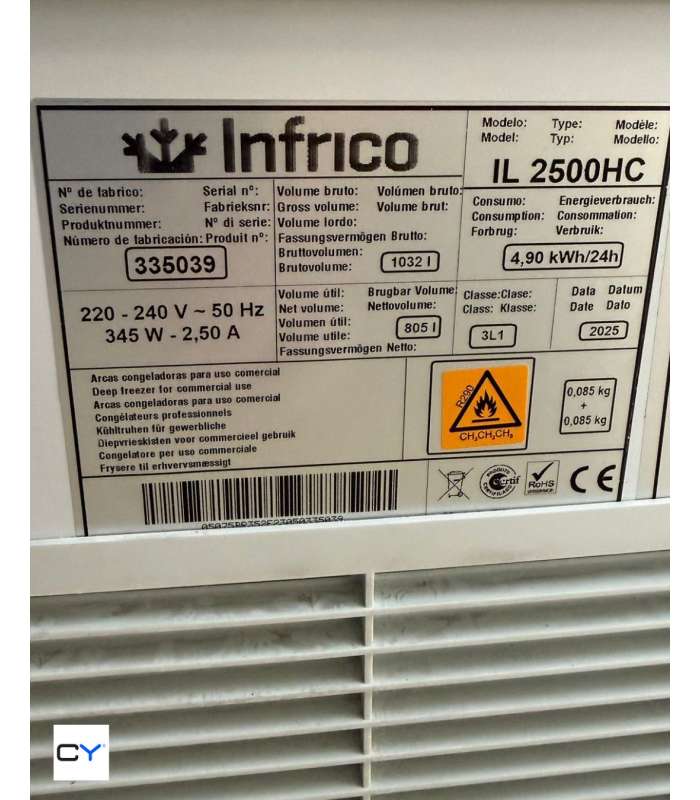 ISLA DE CONGELACIÓN INFRICO