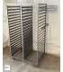 CARRO DOBLE ACERO INOX 40 BANDEJAS DISTANCIA 7,5CM