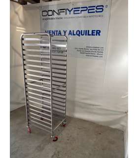 CARRO ACERO INOX 20 GUIAS