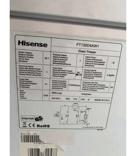 ARCON CONGELADOR HISENSE