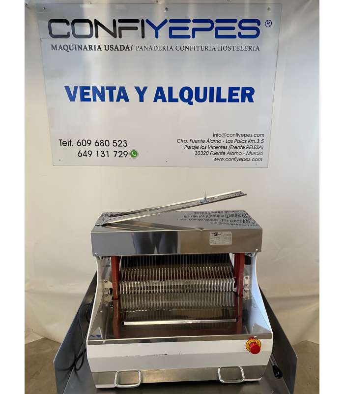 CORTADORA REBANADORA DE PAN DE SOBREMESA