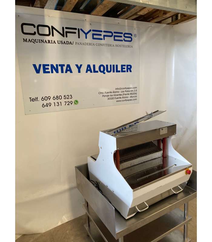 CORTADORA REBANADORA DE PAN DE SOBREMESA