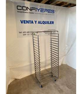 CARRO INOX 20 GUIAS 600X400