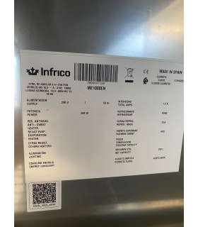 MESA REFRIGERADA INGREDIENTES INFRICO