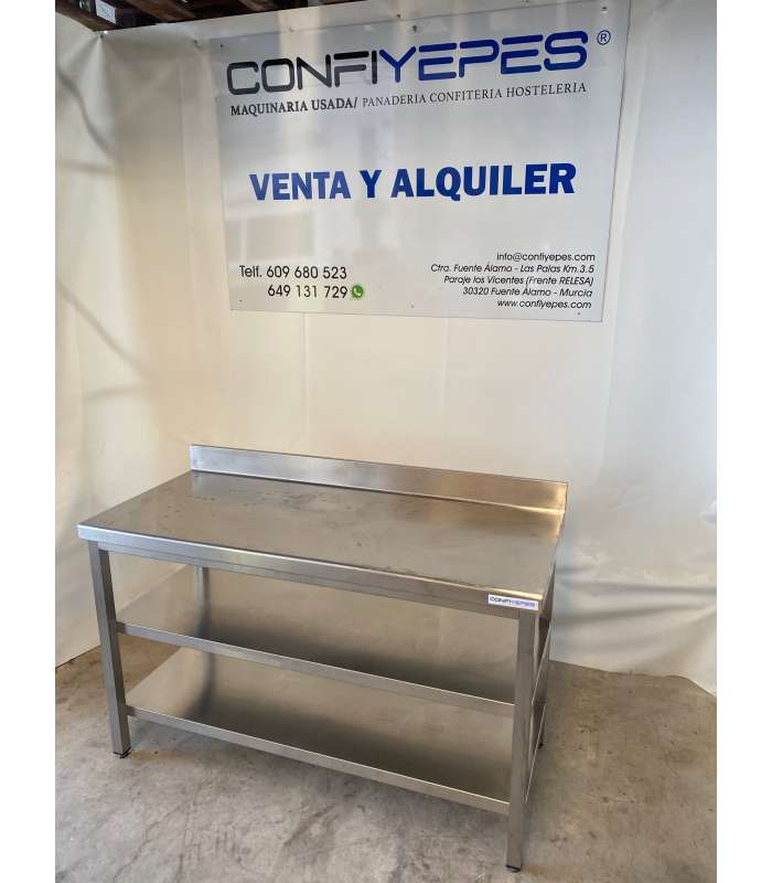 MESA MURAL DOBLE LEJA