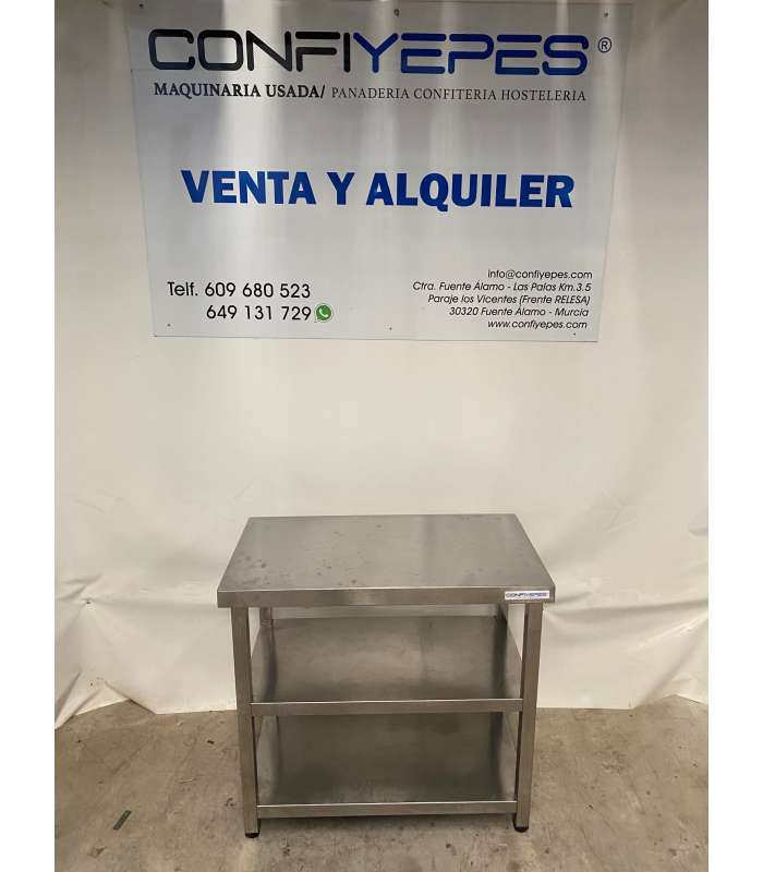 MESA CENTRAL DOBLE LEJA