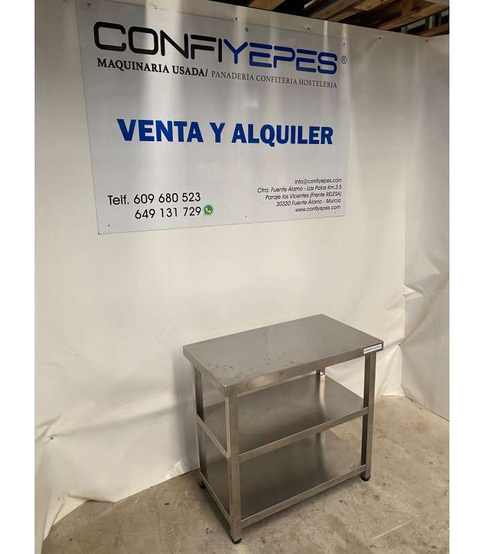 MESA CENTRAL DOBLE LEJA