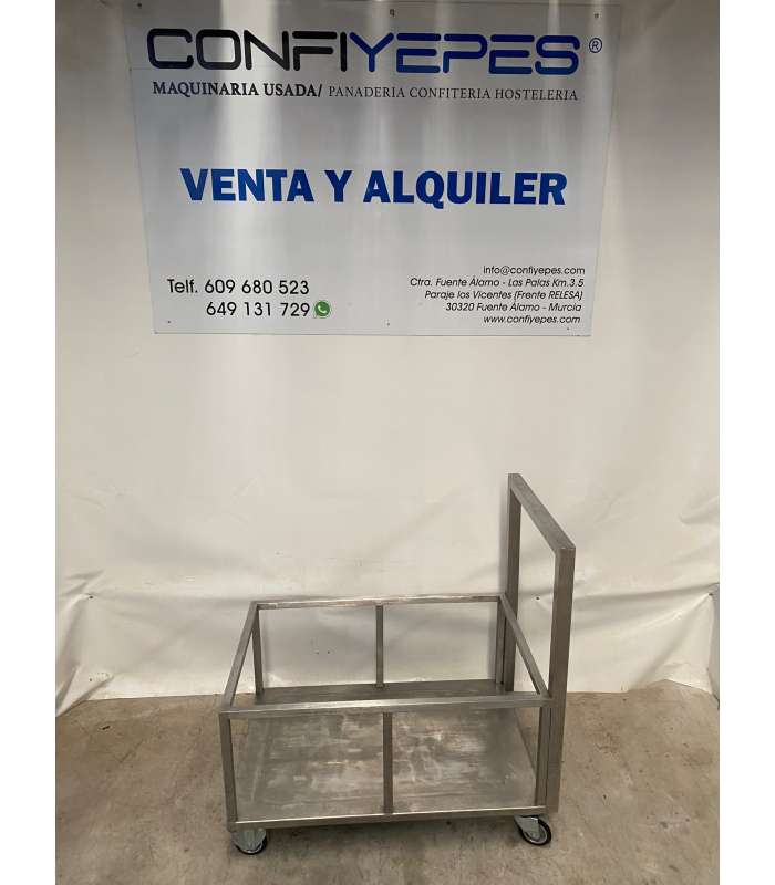 CARRO INOX PARA TRANSPORTE