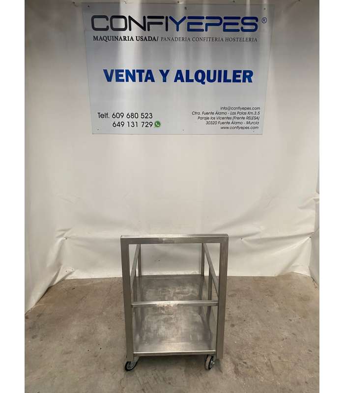 CARRO INOX PARA TRANSPORTE