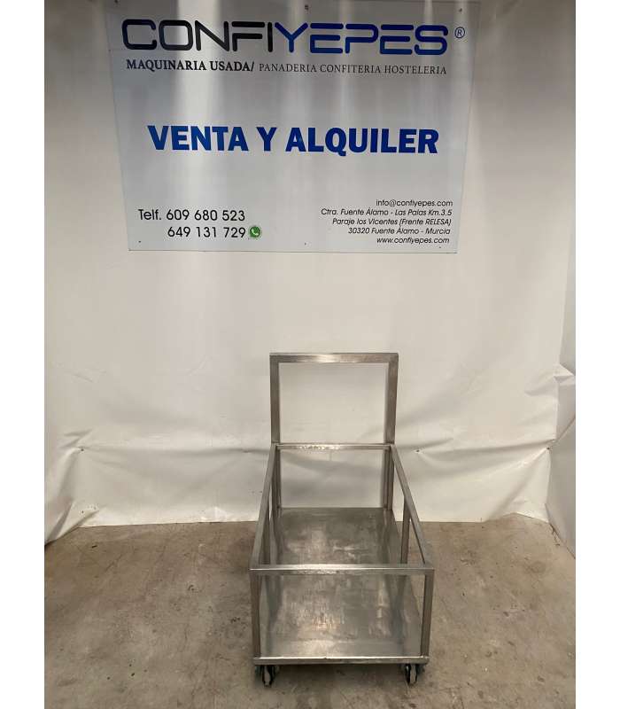 CARRO INOX PARA TRANSPORTE