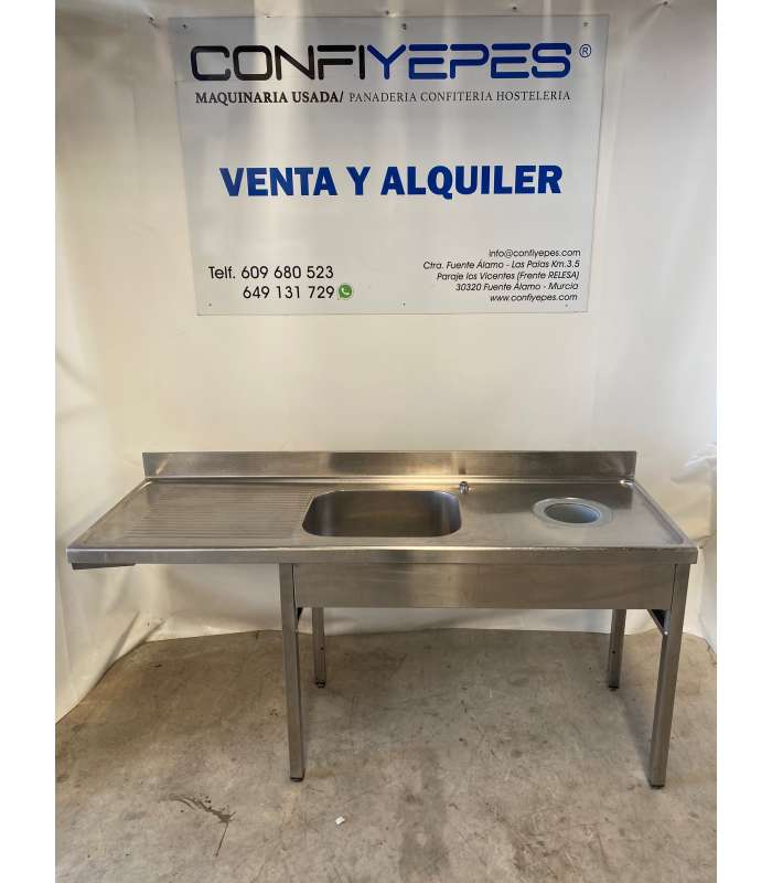 FREGADOR UN SENPO HUECO Y DESBRASE