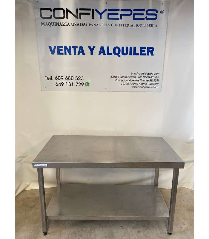 MESA CENTRAL CON LEJA