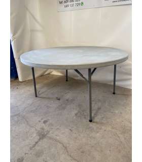 MEA REDONDA PLEGABLE