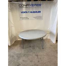 MEA REDONDA PLEGABLE