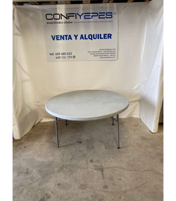 MEA REDONDA PLEGABLE