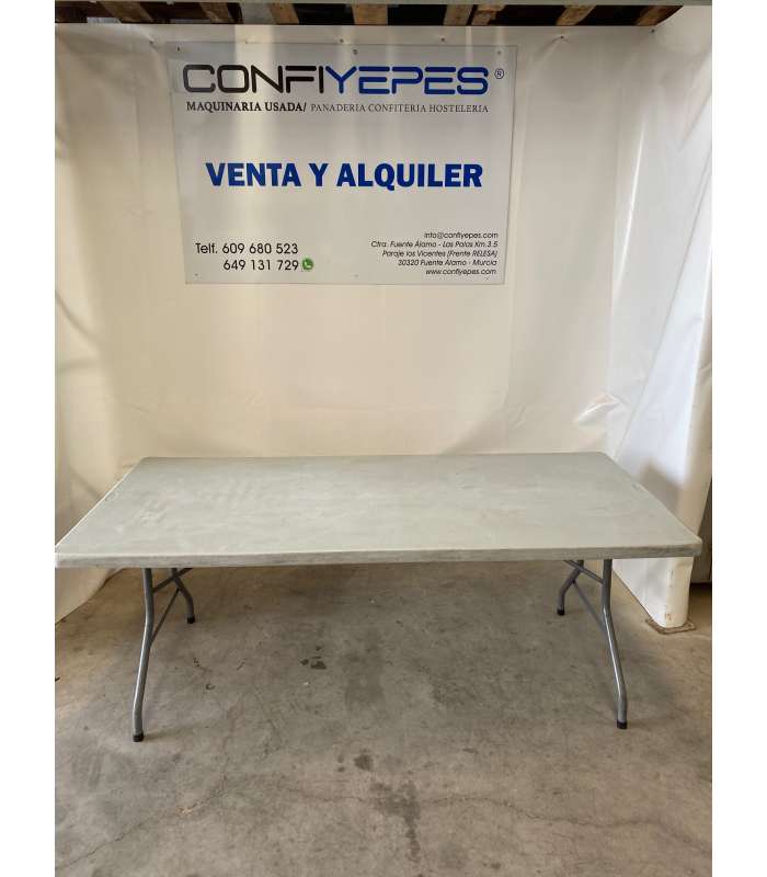 MESA RECTANGULAR PLEGABLE