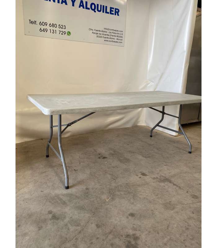 MESA RECTANGULAR PLEGABLE