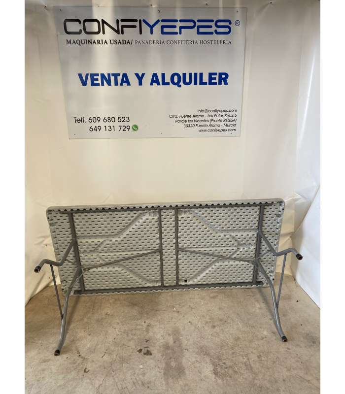 MESA RECTANGULAR PLEGABLE