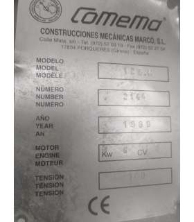 AMASADORA BRAZOS 2V CON VOLQUETE COMEMA