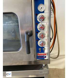 HORNO 6 BANDEJAS GN1/1 A GAS REPAGAS + SOPORTE