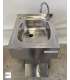 LAVAMANOS ACERO INOX CON PULSADOR