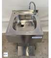 LAVAMANOS ACERO INOX CON PULSADOR