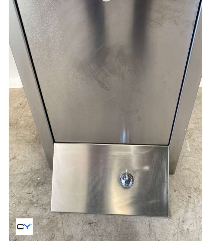 LAVAMANOS ACERO INOX CON PULSADOR