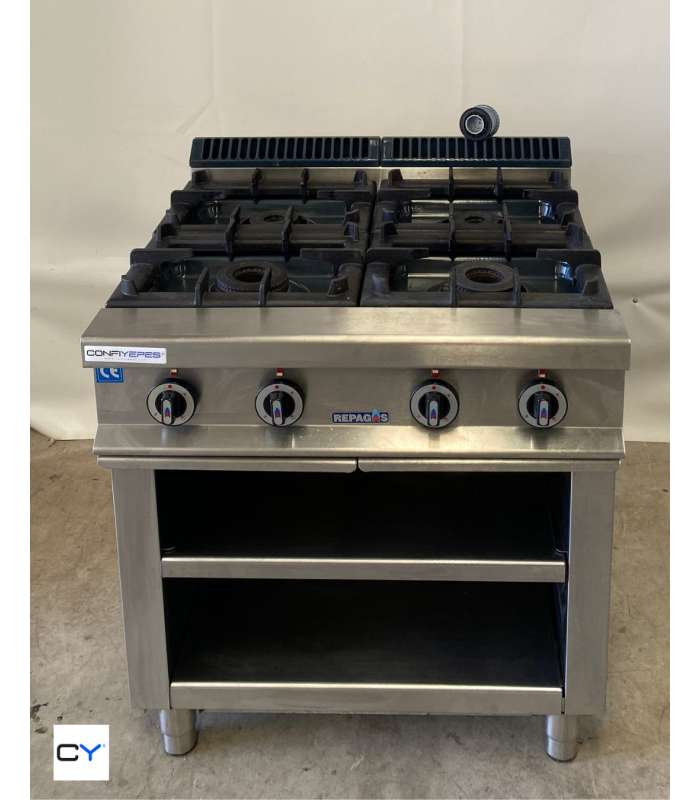 COCINA 4 QUEMADORES REPAGAS
