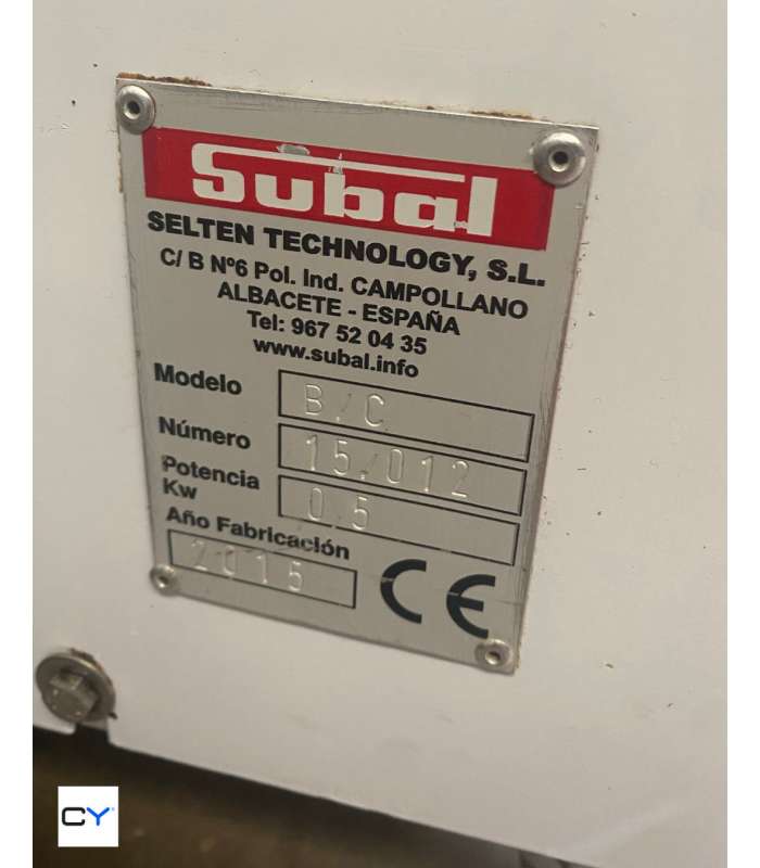 BOLEADORA DE MASAS SUBAL