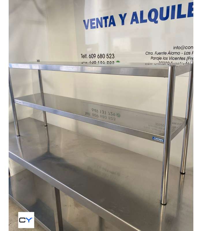 MESA CENTRAL CON PLATERA