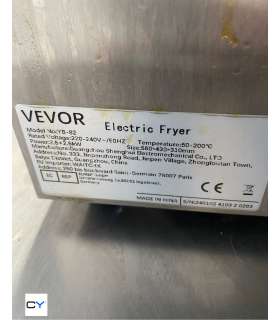 FREIDORA ELÉCTRICA YB82 VEVOR