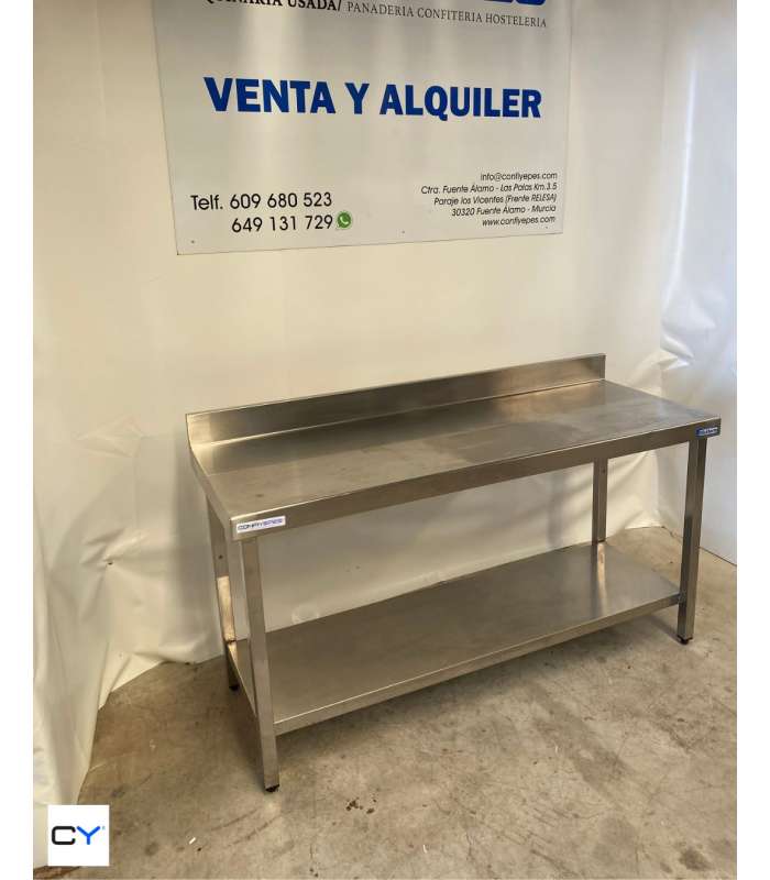 MESA MURAL CON BALDA 1600X600MM