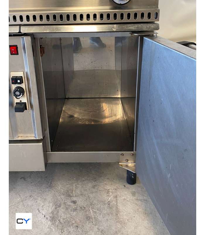 COCINA 2 FUEGOS + PLANCHA CON HORNO