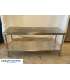 MESA CENTRAL CON BALDA 2000X700X930MM