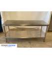 MESA CENTRAL CON BALDA 2000X700X930MM